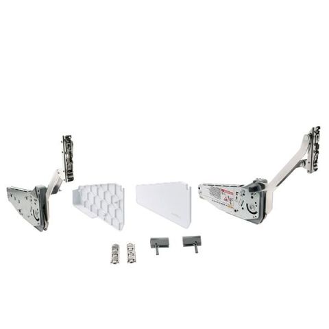 Hafele FREE UP Paralel Kalkar Makas Seti Beyaz 43-60cm/5-9,7kg