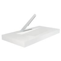 Hafele LATRAVA Lavabo opak beyaz 90x45x8cm