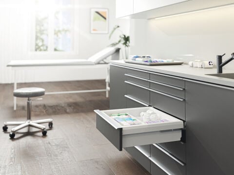 Alet düzenleyici, Hafele Matrix Pro Medical, 120 mm