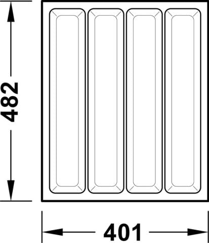 Alet düzenleyici, Hafele Matrix Pro Medical, 120 mm