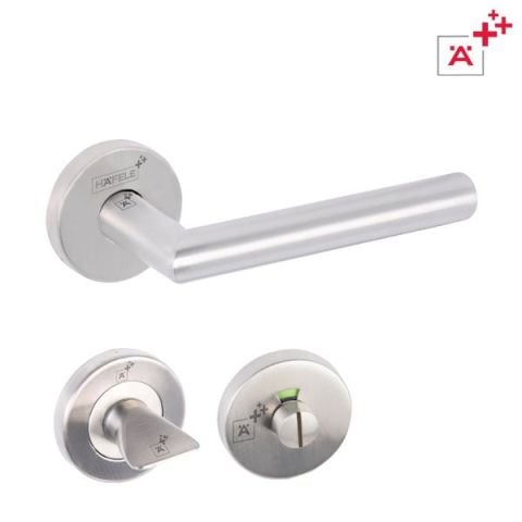 Hafele WERNER PLUS Antimikrobiyal Kapı Kolu Seti,WC