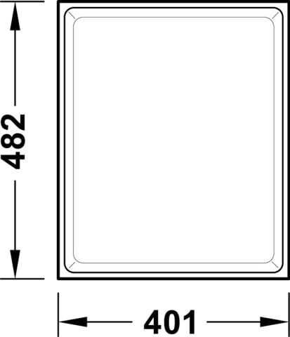 Alet düzenleyici, Hafele Matrix Pro Medical, 120 mm