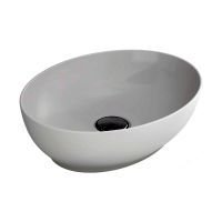 Hafele LOTUS O Lavabo,parlak beyaz,500x380mm