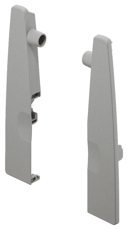 Häfele Moovit MX Panel tutucu İç çekmeli sistem için 185 mm Metalik antrasit Panel 551.61.391