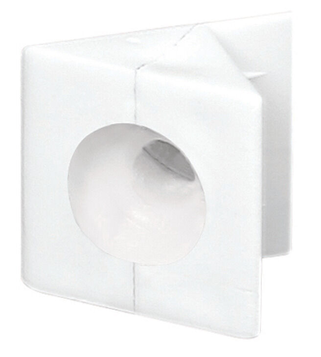 Häfele Arka Panel Tutucu Plastik - Beyaz 260.09.771