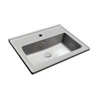 Hafele LEONIS 60 Lavabo,parlak beyaz,600x465