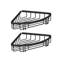 Hafele HOLK İkili köşe süngerlik, mat siyah