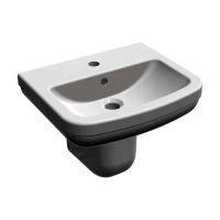 Hafele GLOW Lavabo,parlak beyaz,450x350mm