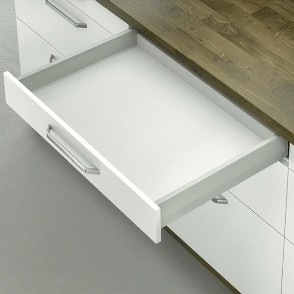 Hafele MATRIX BOX P Çekmece Seti Açık Gri Dübelli 18/92/500mm 50kg