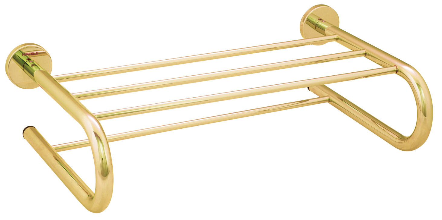 Häfele SETO - Raflı Havluluklar 552 mm 290 mm Parlak Altın 580.93.819