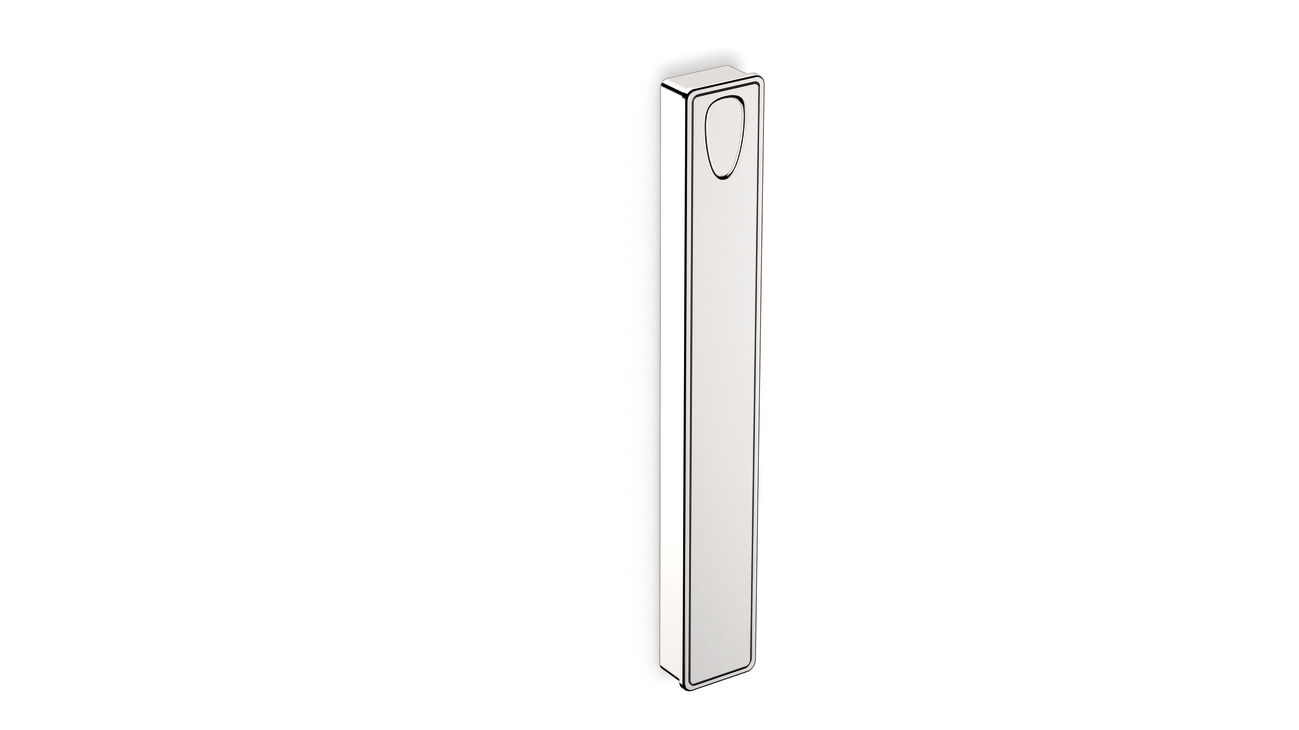Häfele MIKAYLA II Gömme Kulp Zamak - 160x11 mm 22 mm Krom renkli Parlak 108.77.089