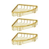 Hafele HOLK Üçlü köşe süngerlik, parlak altın