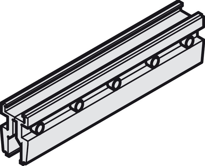 Cam kelepçe pabucu seti, Hafele Slido D-Line11 50L / 80L