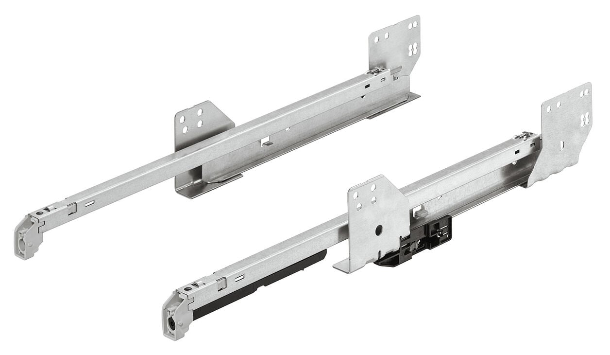 Çekmece rayları, Hafele Matrix Runner OC P25, tek açılım