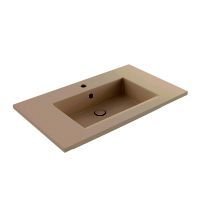 Hafele TIERRA 80 Lavabo, mat vizon,815x475mm