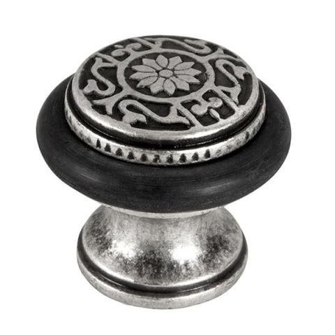 Hafele Kapı Stoperi Zemine Monte Vidalı Antik Gümüş 31x40mm