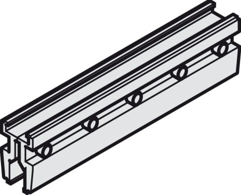 Cam kelepçe pabucu seti, Hafele Slido D-Line11 50L / 80L
