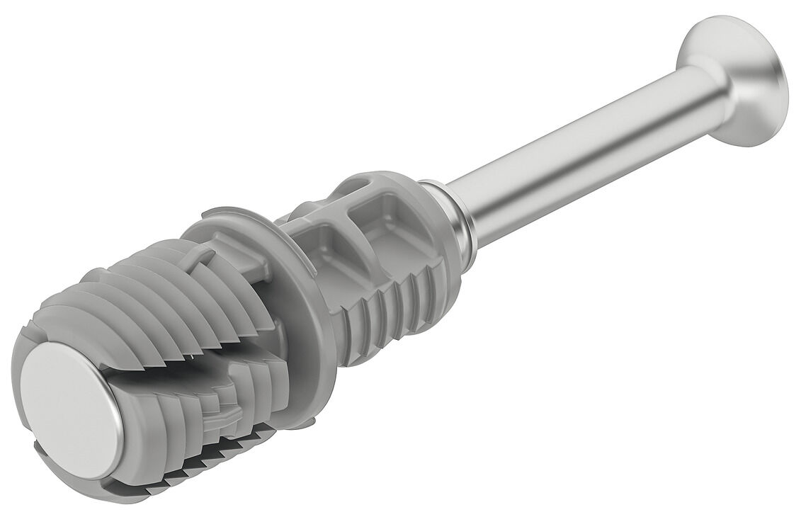 Häfele Açma cıvatası C100 Minifix® sistemi ⌀ 10 mm Krom kaplı Aletsiz 262.09.313