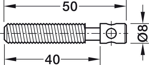 Häfele Ixconnect K 36/30 RTA bağlantı elemanı Çinko kaplama 262.11.012