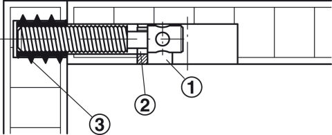 Häfele Ixconnect K 36/30 RTA bağlantı elemanı Çinko kaplama 262.11.012