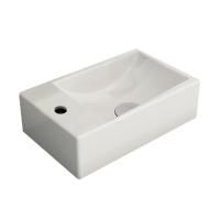Hafele MOLLY Lavabo,par.beyaz,370x230mm,sol