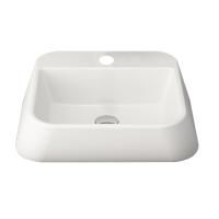 Hafele LIZARRA Lavabo,parlak beyaz,505x420mm