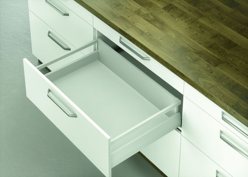 Häfele Matrix Box P Bordürlü Çekmece Seti Antrasit 92x450 mm Smuso 50 kg 551.77.624