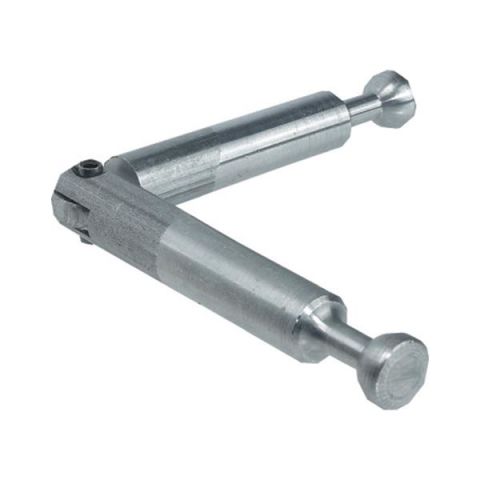 Hafele MINIFIX Mil Galvaniz Çift Taraflı Açılı
