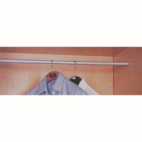 Hafele Askı Borusu Teleskobik Alüminyum Yuvarlak 750-950mm