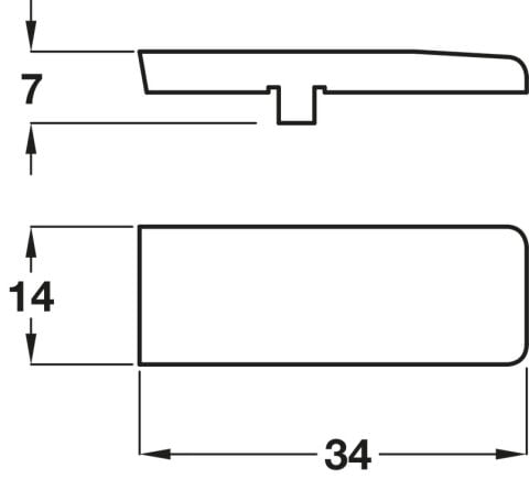 Kapak, Hafele Metalla 110 A/SMand 310 A/SM için