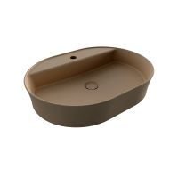 Hafele BONITA OB Lavabo, mat vizon, 600x450mm