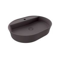 Hafele BONITA OB Lavabo, mat gri, 600x450mm