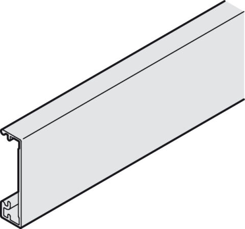 Hafele Klipsli panel, ahşap kapaklar için, yükseklik 38 mm
