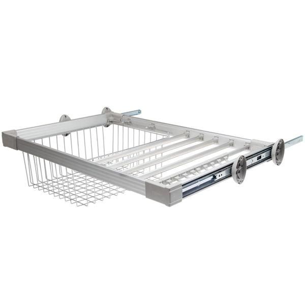 Hafele Optima Pantolon/sepet/kravat gri 80cm