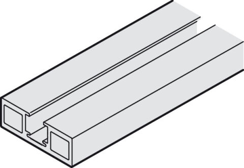 Hafele Klipsli panel, taşıyıcı ray için - 940.43.771