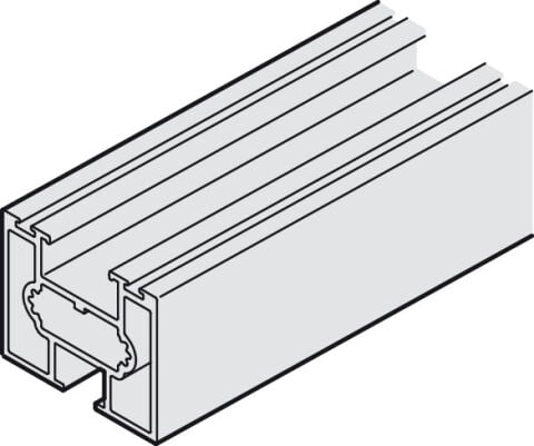 Hafele Klipsli panel, taşıyıcı ray için - 940.43.772