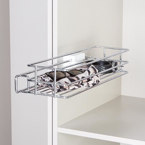 Hafele SELECT Tel sepet krom 210x470x95mm