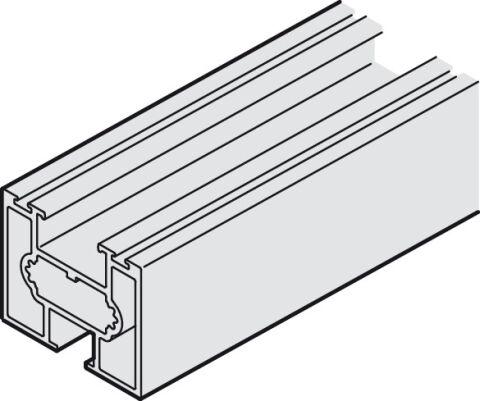 Hafele Klipsli panel, taşıyıcı ray için - 940.43.773
