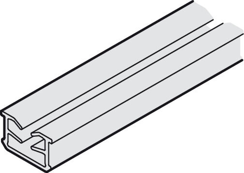 Hafele Klipsli panel, taşıyıcı ray için - 940.43.774