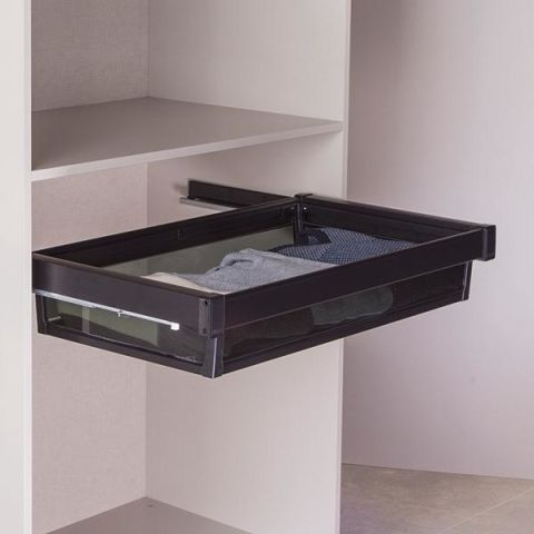 Hafele SELECT Gardırop çekmecesi siyah 90cm