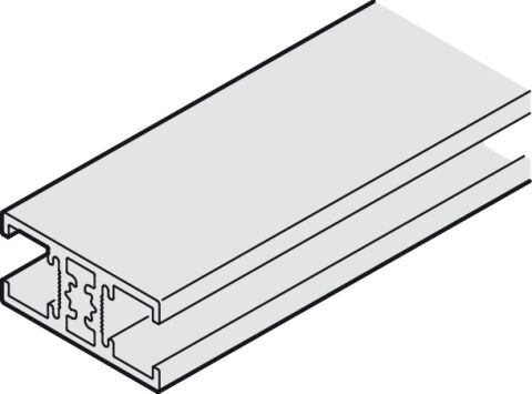 Hafele Klipsli panel, taşıyıcı ray için - 940.43.776