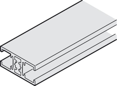 Hafele Klipsli panel, taşıyıcı ray için - 940.43.777