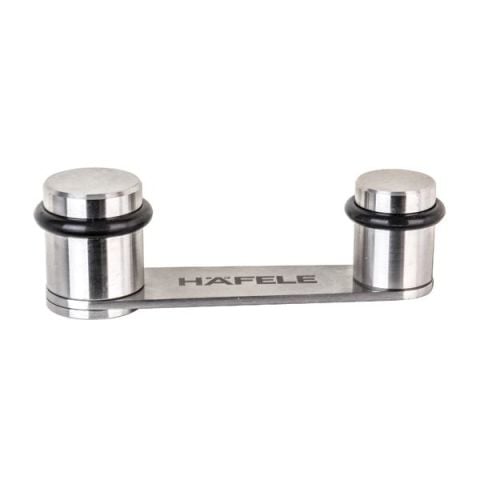 Hafele Durduruculu Kapı Stoperi Zemine Monte Vidalı Parlak Krom 120x33mm