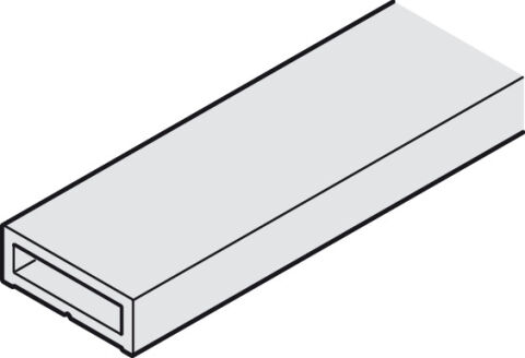 Hafele Klipsli panel, taşıyıcı ray için - 940.43.780