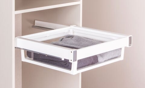 Gardırop Çekmecesi, Hafele SELECT, Tam Açılım