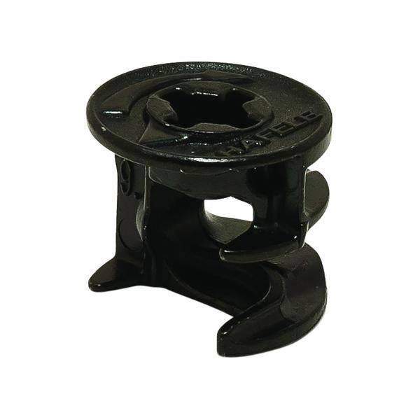 Hafele MINIFIX Gövde Siyah Faturasız 15/18mm