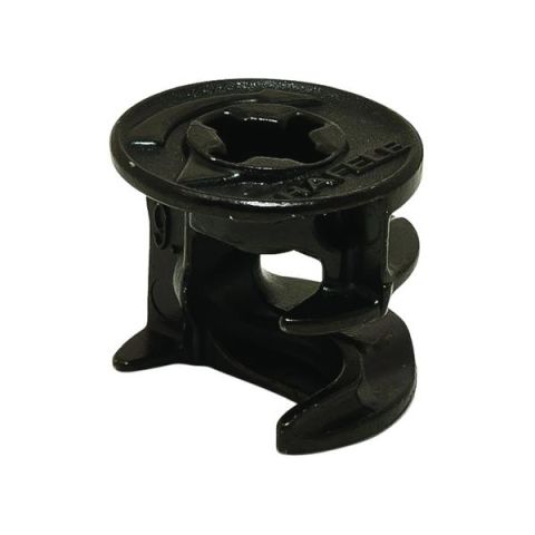 Hafele MINIFIX Gövde Siyah Faturasız 15/18mm