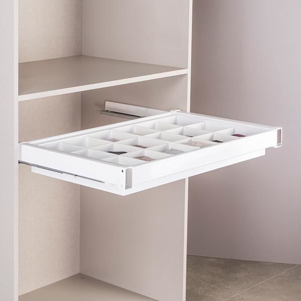 Hafele SELECT Bölmeli çekmece beyaz 90cm