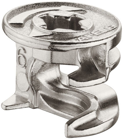 Häfele Minifix® 15 Bağlantı gövdesi Zamak sürgüsüz 15 mm Siyah 262.26.354