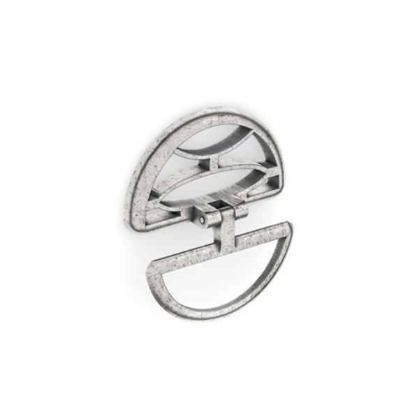 Hafele OLEN Sarkaç Kulp Antik Gümüş 32mm